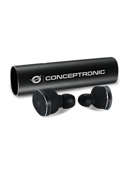 AURICULARES CONCEPTRONIC EARBUDS BLUETOOTH 5.0 INTRAUDITIVOS NEGRO CTBTEARBUD5