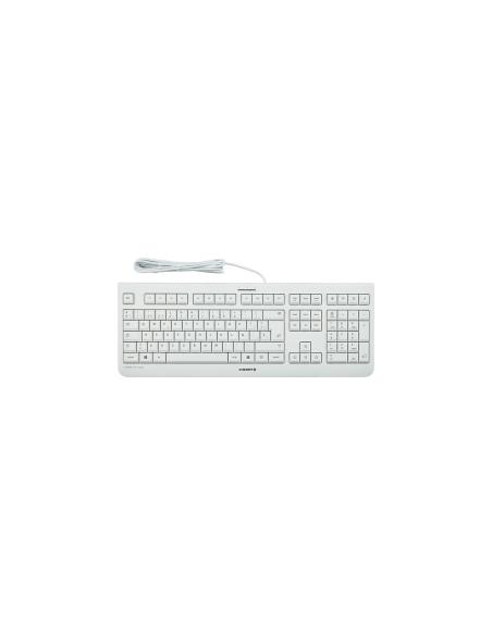 TECLADO CHERRY KC 1000 USB ALEMAN BLANCO JK-0800DE-0