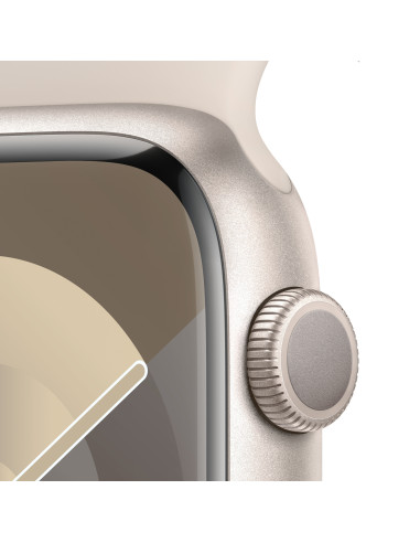 Apple Watch Series 9 45 mm Digital 396 x 484 Pixeles Pantalla táctil Beige Wifi GPS (satélite)