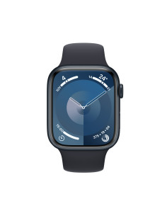 Apple Watch Series 9 45 mm Digital 396 x 484 Pixeles Pantalla táctil Negro Wifi GPS (satélite) 2