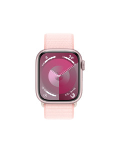 Apple Watch Series 9 41 mm Digital 352 x 430 Pixeles Pantalla táctil 4G Rosa Wifi GPS (satélite) 2