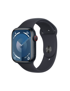 Apple Watch Series 9 45 mm Digital 396 x 484 Pixeles Pantalla táctil 4G Negro Wifi GPS (satélite)