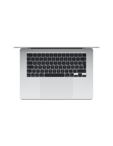 Apple MacBook Air Apple M M3 Portátil 38,9 cm (15.3") 8 GB 512 GB SSD Wi-Fi 6E (802.11ax) macOS Sonoma Plata