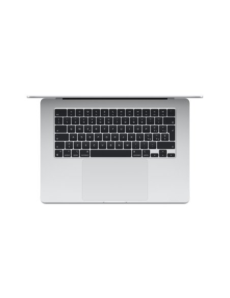 Apple MacBook Air Apple M M3 Portátil 38,9 cm (15.3") 8 GB 512 GB SSD Wi-Fi 6E (802.11ax) macOS Sonoma Plata