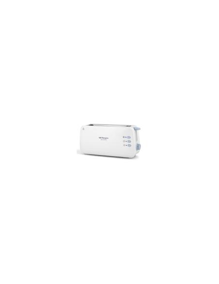 TOSTADOR DE PAN ORBEGOZO TO 4012 850W DESCONGELACION RECALENTAMIENTO BLANCO 15773