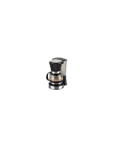 CAFETERA DE GOTEO JATA 600W 2/8 TAZAS FILTRO PERMANENTE DEPOSITO AGUA GRADUADO JARRA DE CRISTAL CON TAPA NEGRA CA288N