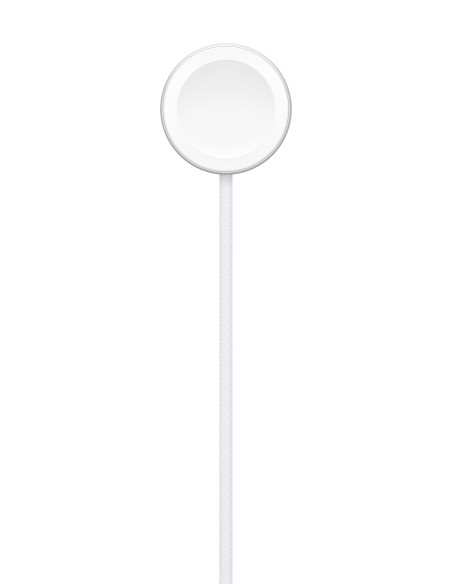 Apple MT0H3TY A cargador de dispositivo móvil Reloj inteligente Blanco USB Cargador inalámbrico Carga rápida Interior