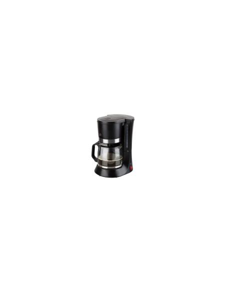 CAFETERA DE GOTEO JATA 680W HASTA 12 TAZAS FILTRO PERMANENTE JARRA DE CRISTAL PLACA CALORÍFICA ANTIADHERENTE NEGRO CA290