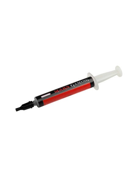Mars Gaming MT1 - Pasta térmica para ordenador (3 gramos, 9W conductividad termal, soporta temperaturas entre 50 y 250 grados,