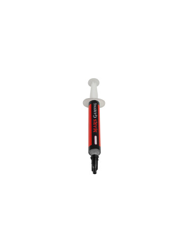 Mars Gaming MT1 - Pasta térmica para ordenador (3 gramos, 9W conductividad termal, soporta temperaturas entre 50 y 250 grados,