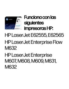 HP Cartucho de tóner original LaserJet 37A negro