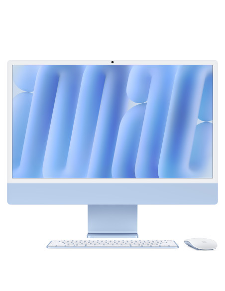 Apple iMac Apple M M4 59,7 cm (23.5") 4480 x 2520 Pixeles PC todo en uno 16 GB 512 GB SSD macOS Sequoia Wi-Fi 6E (802.11ax) Azul