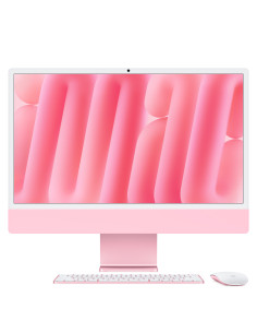 Apple iMac Apple M M4 59,7 cm (23.5") 4480 x 2520 Pixeles PC todo en uno 16 GB 512 GB SSD macOS Sequoia Wi-Fi 6E (802.11ax) Rosa