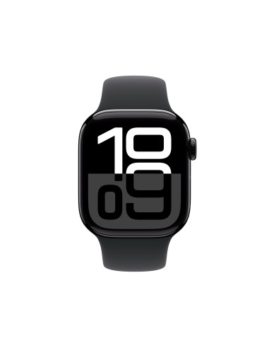 Apple Watch Series 10 OLED 42 mm Digital 374 x 446 Pixeles Pantalla táctil Negro Wifi GPS (satélite)