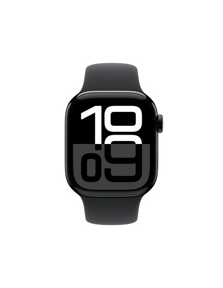 Apple Watch Series 10 OLED 42 mm Digital 374 x 446 Pixeles Pantalla táctil Negro Wifi GPS (satélite)