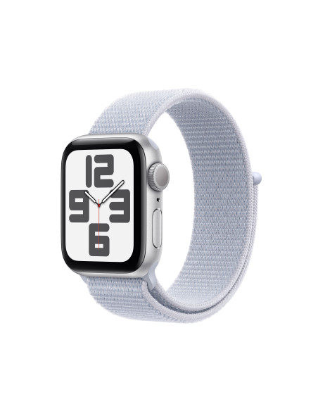 Apple Watch SE OLED 40 mm Digital 324 x 394 Pixeles Pantalla táctil Plata Wifi GPS (satélite)