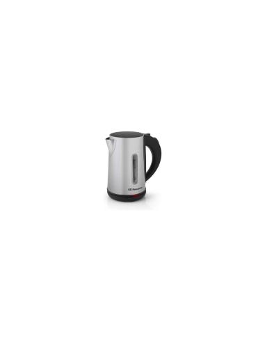 ORBEGOZO KT 6022 HERVIDOR DE AGUA 900 A 1100W 0.8L CUERPO E INTERIOR EN INOX JARRA EXTRAIBLE VISOR AGUA BASE 360Âº 17140 OR