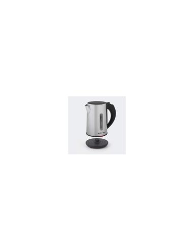 ORBEGOZO KT 6022 HERVIDOR DE AGUA 900 A 1100W 0.8L CUERPO E INTERIOR EN INOX JARRA EXTRAIBLE VISOR AGUA BASE 360Âº 17140 OR