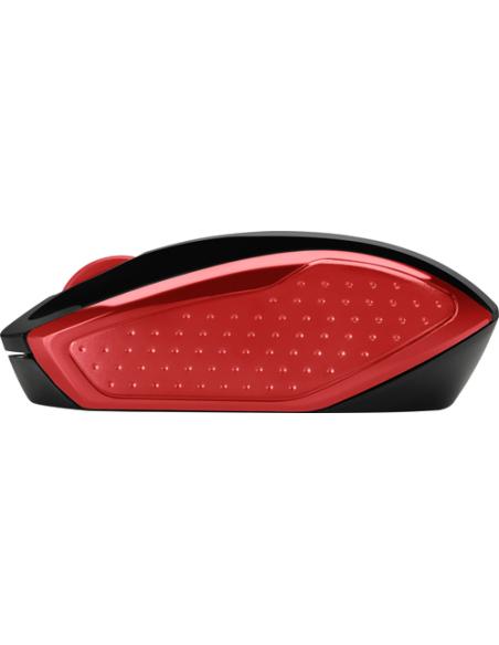 HP Ratón inalámbrico 200 (Rojo imperial)