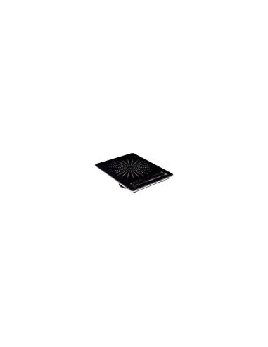PLACA DE INDUCCION JATA 2100W Í˜120 260MM DISPLAY LED 8 FUNCIONES PROGRAMADAS SUPERFICIE DE CRISTAL DE 4 MM VIN145