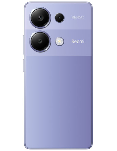 Xiaomi Redmi Note 13 Pro 16,9 cm (6.67") Ranura híbrida Dual SIM Android 12 4G USB Tipo C 8 GB 256 GB 5000 mAh Lavanda, Púrpura
