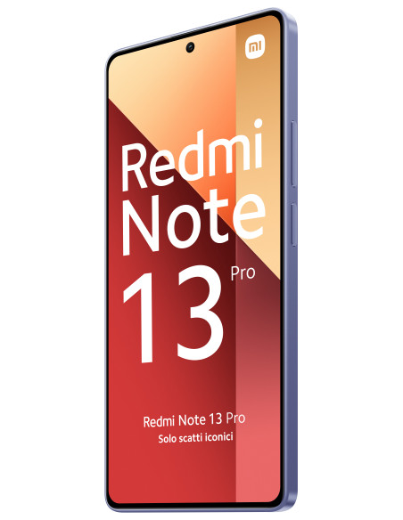 Xiaomi Redmi Note 13 Pro 16,9 cm (6.67") Ranura híbrida Dual SIM Android 12 4G USB Tipo C 8 GB 256 GB 5000 mAh Lavanda, Púrpura