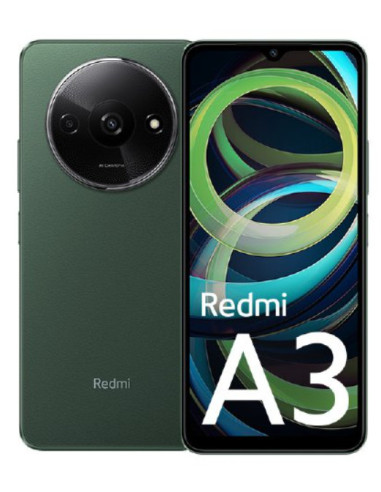 Xiaomi Redmi A3 17 cm (6.71") SIM doble Android 14 4G USB Tipo C 3 GB 64 GB 5000 mAh Verde
