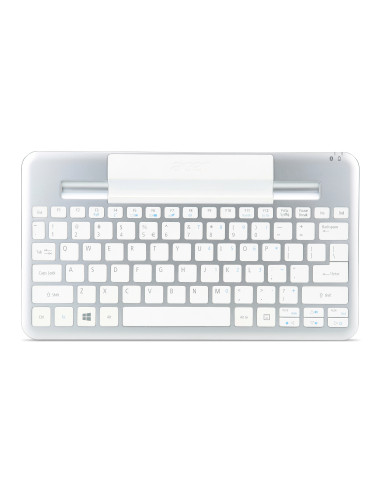Acer NP.KBD11.00A teclado para móvil QWERTY Español Bluetooth Plata