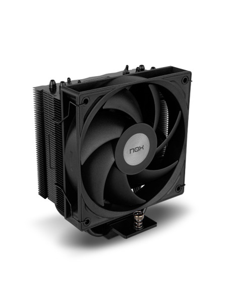 NOX Hummer R-400 Procesador Refrigerador de aire 12 cm Negro