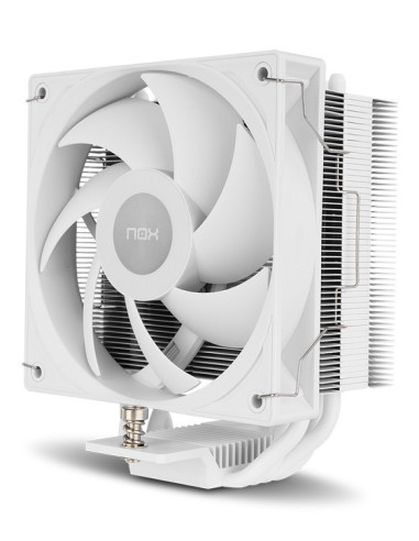 NOX Hummer NXHUMMERR400WH sistema de refrigeración para ordenador Procesador Ventilador 12 cm Blanco