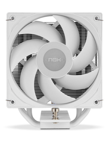 NOX Hummer NXHUMMERR400WH sistema de refrigeración para ordenador Procesador Ventilador 12 cm Blanco