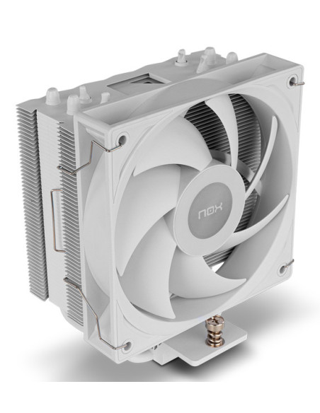 NOX Hummer NXHUMMERR400WH sistema de refrigeración para ordenador Procesador Ventilador 12 cm Blanco