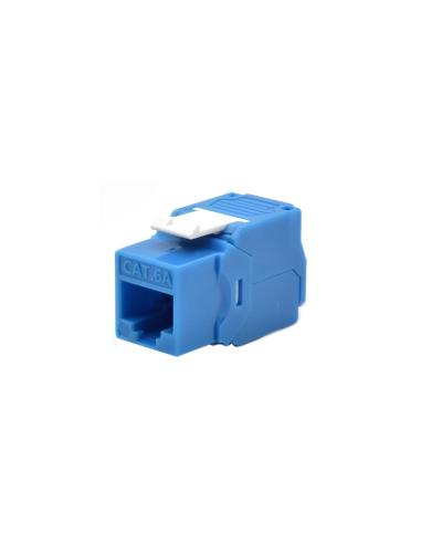 CONECTOR WP KEYSTONE HEMBRA RJ45 CAT 6A UTP AZUL WPC-KEY-6AUP-TL/B
