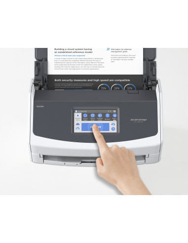 Ricoh ScanSnap iX1600 Alimentador automático de documentos (ADF) + escáner de alimentación manual 600 x 600 DPI A4 Blanco
