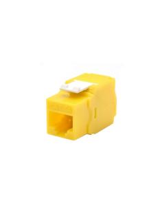 CONECTOR WP KEYSTONE HEMBRA RJ45 CAT 6A UTP AMARILLO WPC-KEY-6AUP-TL/Y