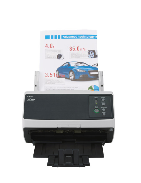 Ricoh FI-8150 Alimentador automático de documentos (ADF) + escáner de alimentación manual 600 x 600 DPI A4 Negro, Gris