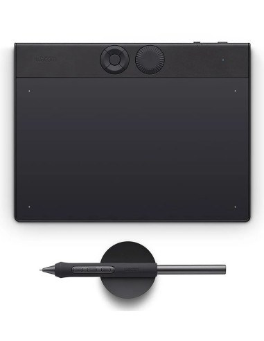 Wacom Intuos Pro Small – 2025 tableta digitalizadora Negro 187 x 105 mm USB Bluetooth