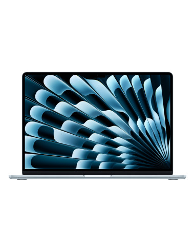 Apple MacBook Air Apple M M4 Portátil 38,9 cm (15.3") 24 GB 512 GB SSD Wi-Fi 6E (802.11ax) macOS Sequoia Azul