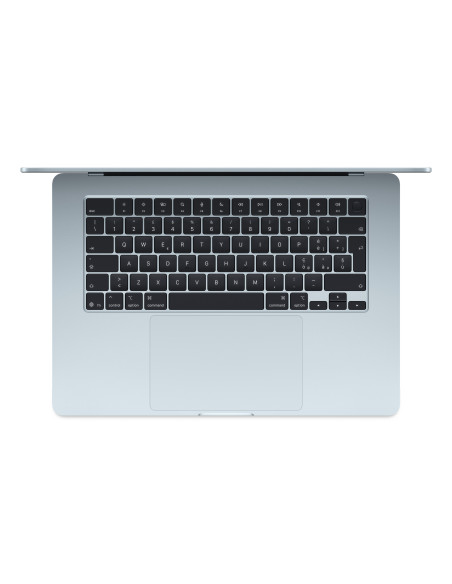 Apple MacBook Air Apple M M4 Portátil 38,9 cm (15.3") 24 GB 512 GB SSD Wi-Fi 6E (802.11ax) macOS Sequoia Azul