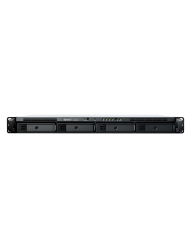 Synology RackStation RS422+ servidor de almacenamiento NAS Bastidor (1U) Ryzen Embedded R1600 2 GB DDR4 DSM Negro