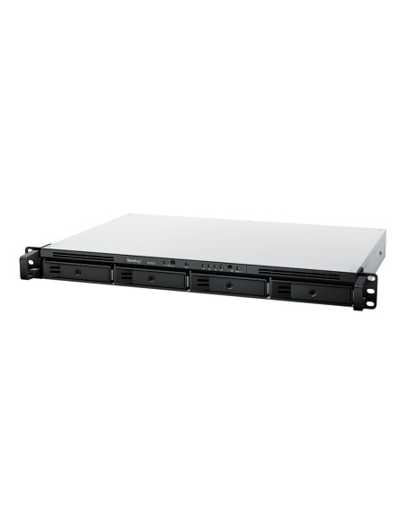 Synology RackStation RS422+ servidor de almacenamiento NAS Bastidor (1U) Ryzen Embedded R1600 2 GB DDR4 DSM Negro