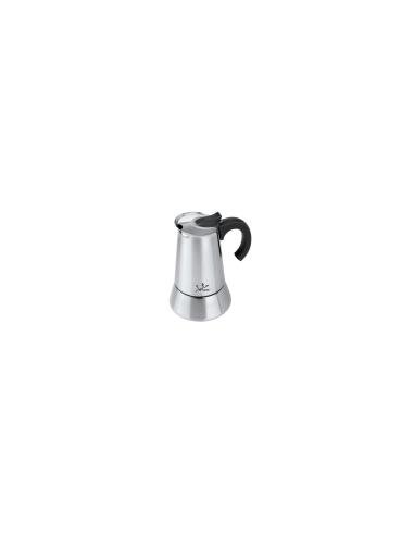 CAFETERA JATA ODIN 10 TAZAS ACERO INOX TRATAMIENTO ESPECIAL ANTIOXIDO ACABADO PULIDO ESPEJO APTA TODAS LAS COCINAS CAX110