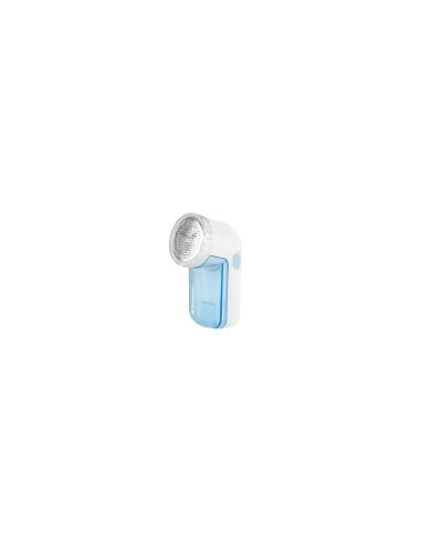 QUITAPELUSAS ORBEGOZO QP 6400 REJILLA Y CUCHILLAS ACERO INOX DIAMETRO CORONA 5CM RECIPIENTE PARA LAS PELUSAS PILAS 2XAA 17525 OR