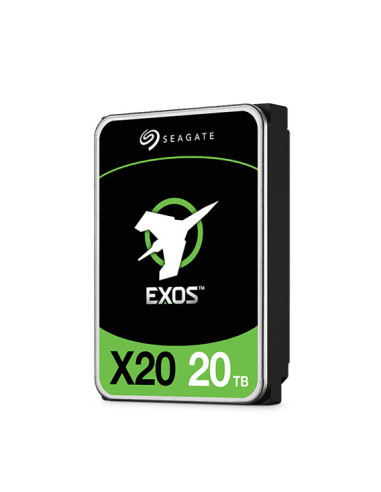Seagate Enterprise Exos X20 disco duro interno 20 TB 7200 RPM 3.5" Serial ATA III