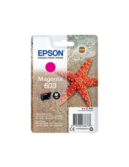 Epson C13T03U340 cartucho de tinta 1 pieza(s) Original Alto rendimiento (XL) Magenta