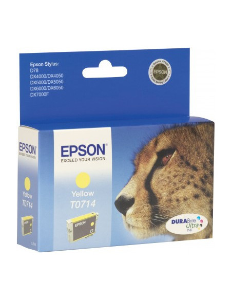 Epson T0714 cartucho de tinta Original Amarillo