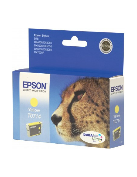 Epson T0714 cartucho de tinta Original Amarillo