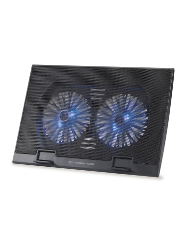 Conceptronic THANA02B almohadilla fría 43,2 cm (17") Negro