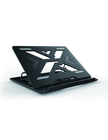 Conceptronic ERGO Laptop Cooling Stand Soporte para ordenador portátil Negro 39,6 cm (15.6")