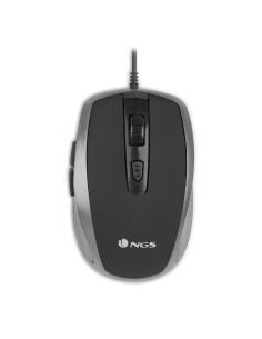 NGS Tick Silver ratón Oficina mano derecha USB tipo A Óptico 1600 DPI 2